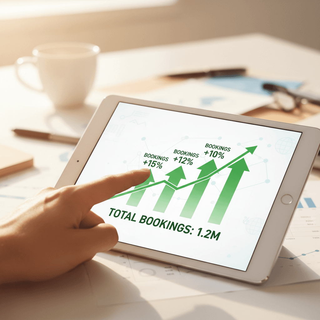 2-3 extra bookings daily